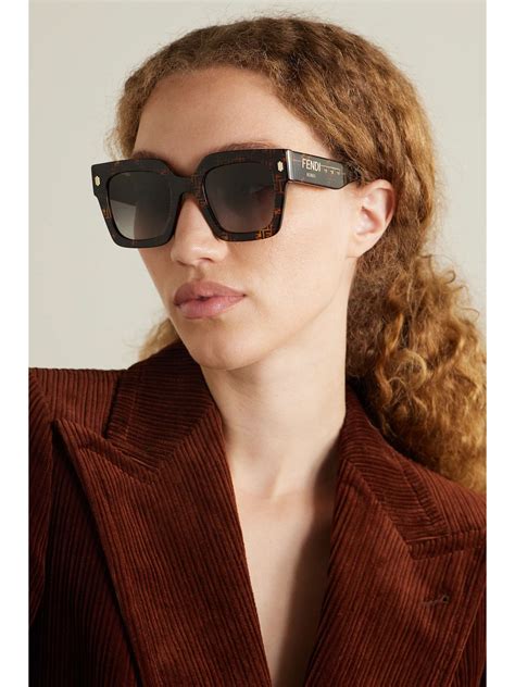 fendi roma eyeglasses|fendi oversized square acetate sunglasses.